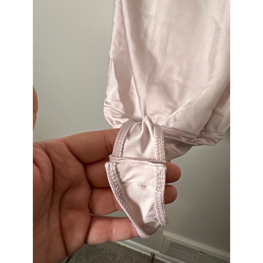 Astr the Label NEW Blush Pink Cami Style Bodysuit Champaign Sz Small Balletcore - Picture 5 of 10